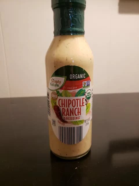 Is it Soy Free? Simply Nature Organic Chipotle Ranch Dressing