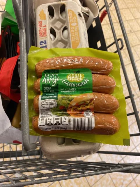 Is it Soy Free? Never Any! Apple Chicken Sausage