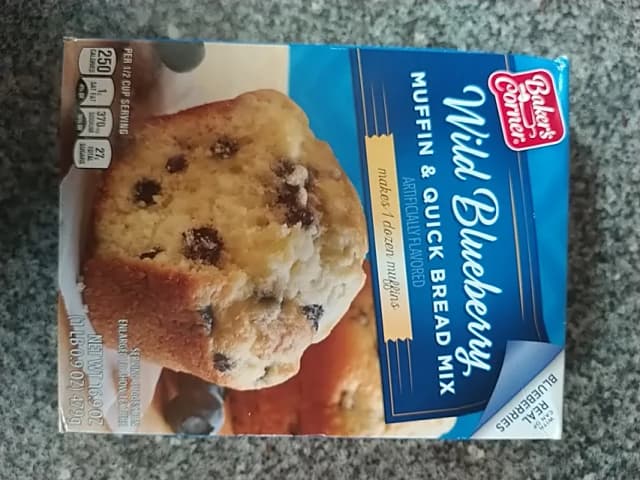 Is it Soy Free? Baker's Corner Wild Blueberry Muffin & Quick Bread Mix