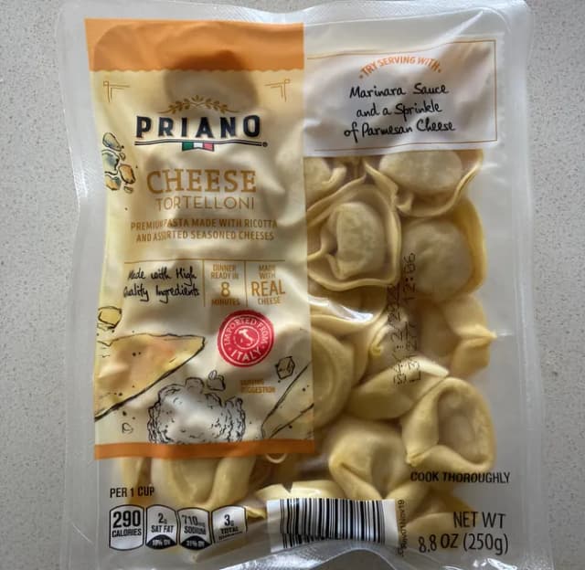 Is it Soy Free? Priano Cheese Tortelloni