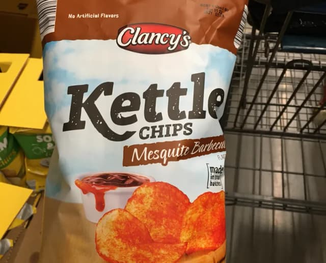 Is it Egg Free? Clancy's Kettle Chips Mesquite Barbecue