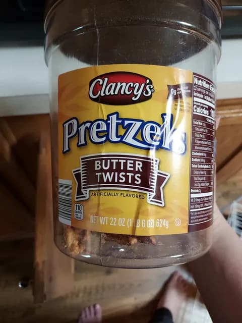 Is it Egg Free? Clancy's Butter Twists Pretzels