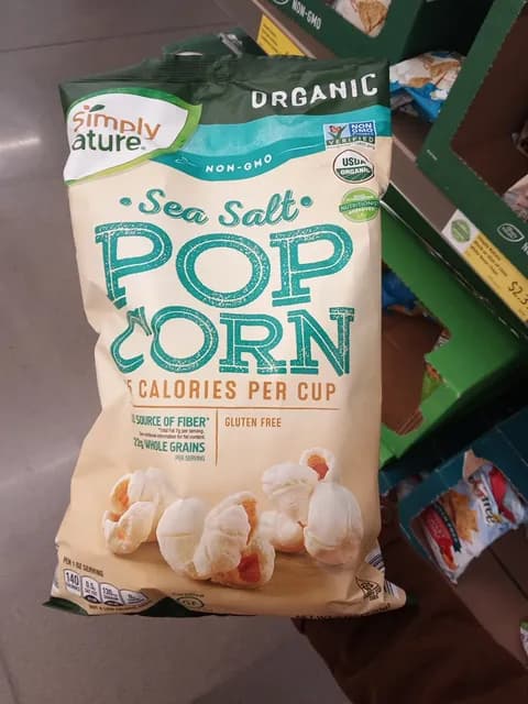 Is it Soy Free? Simply Nature Organic Sea Salt Pop Corn