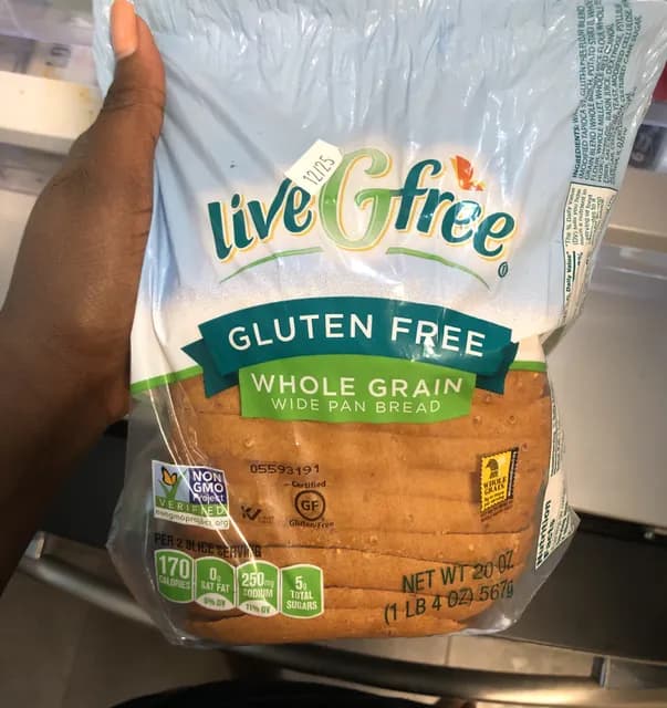 Is it Egg Free? Livegfree Gluten Free Whole Grain Wide Pan Bread