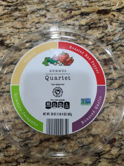 Is it Gelatin free? Park Street Deli Hummus Quartet