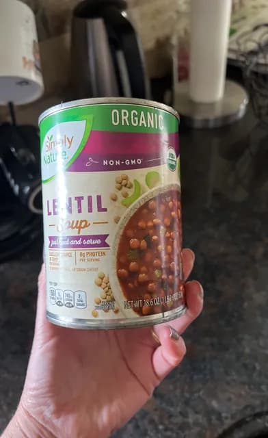 Is it Egg Free? Simply Nature Organic Non-gmo Lentil Soup