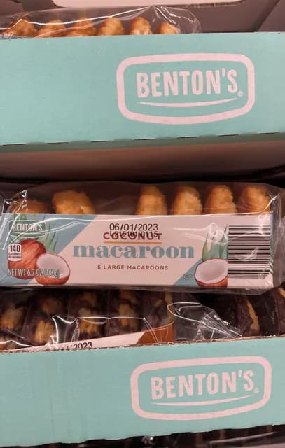 Is it Egg Free? Benton's Coconut Macaroon