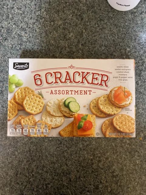 Is it Soy Free? Savoritz 6 Cracker Assortment