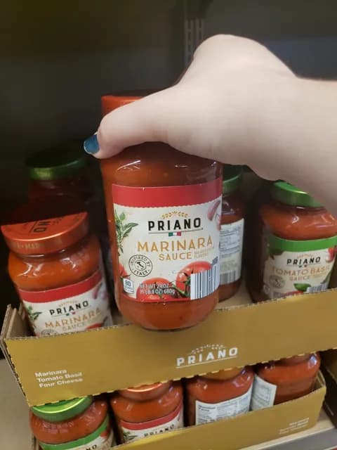 Is it Egg Free? Priano Marinara Sauce