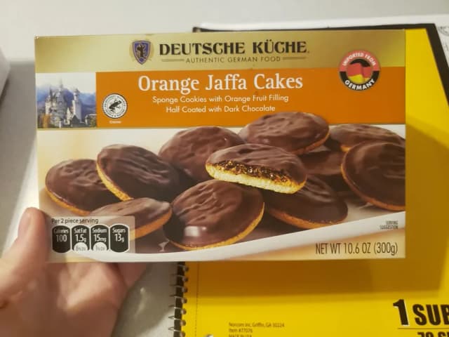 Is it Soy Free? Deutsche Küche Orange Jaffa Cakes