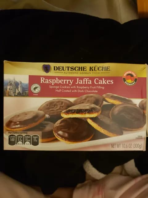 Is it Soy Free? Deutsche Küche Raspberry Jaffa Cakes