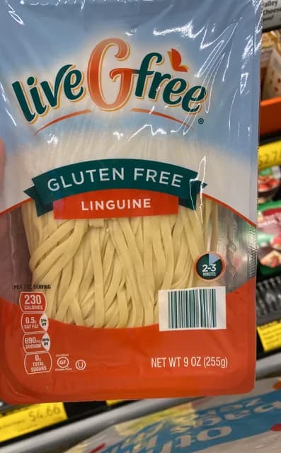 Is it Egg Free? Livegfree Gluten Free Linguine