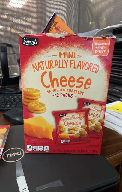 Is it Soy Free? Savoritz Mini Cheese Sandwich Crackers