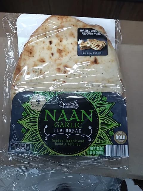 Is it Lactose Free? Specially Selected Naan Garlic Flatbread