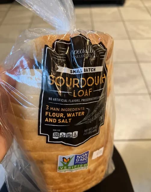 Is it Egg Free? Specially Selected Sourdough Loaf