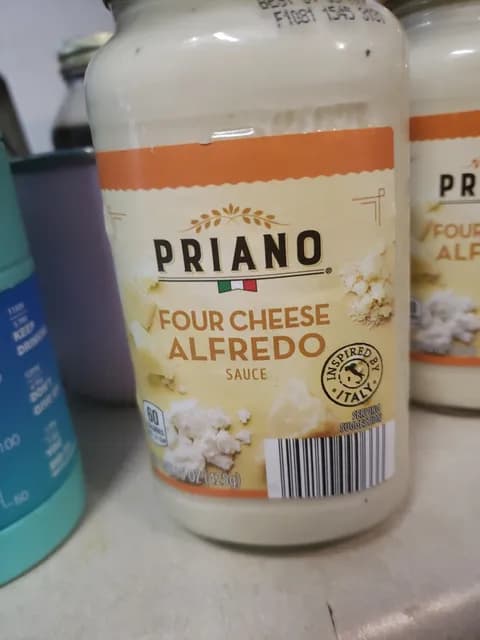 Is it Soy Free? Priano Four Cheese Alfredo Sauce