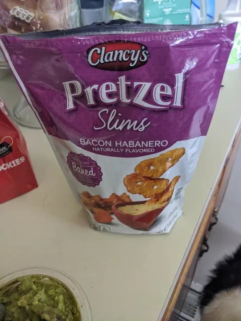 Is it Egg Free? Clancy's Bacon Habanero Pretzel Slims