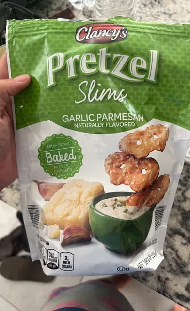 Is it Egg Free? Clancy's Pretzel Slims Garlic Parmesan