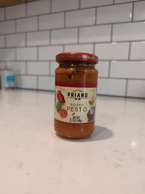 Is it Soy Free? Priano Rosso Pesto