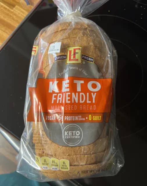 Is it Vegetarian? L'oven Fresh Keto Friendly Multiseed Bread