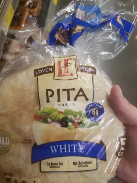 Is it Egg Free? L'oven Fresh Pita Bread White