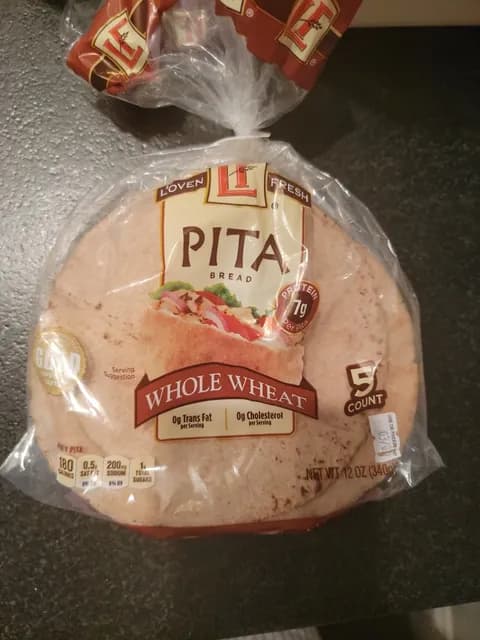 Is it Gluten Free? L'oven Fresh Whole Wheat Pita Bread