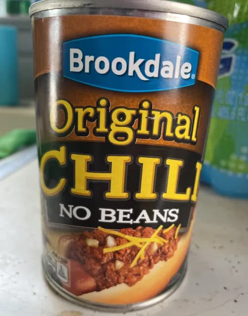 Is it Egg Free? Brookdale Original Chili No Beans