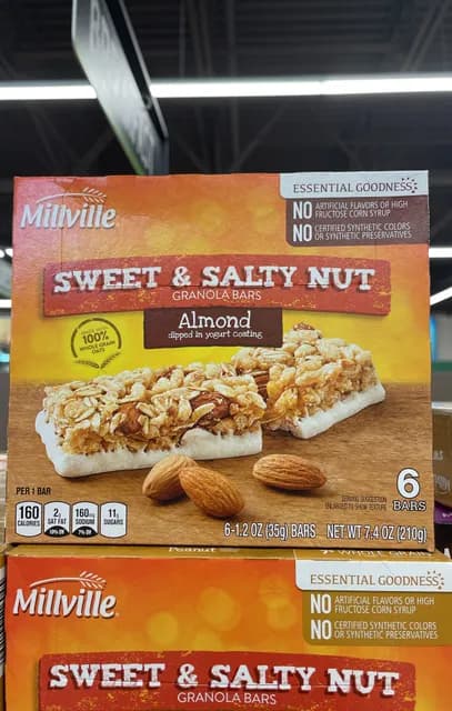 Is it Soy Free? Millville Sweet & Salty Nut Granola Bars