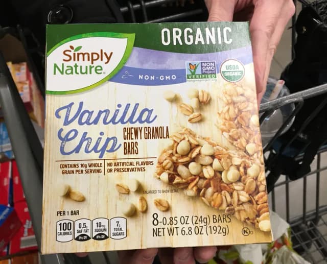 Is it Egg Free? Simply Nature Vanilla Chip Chewy Granola Bars