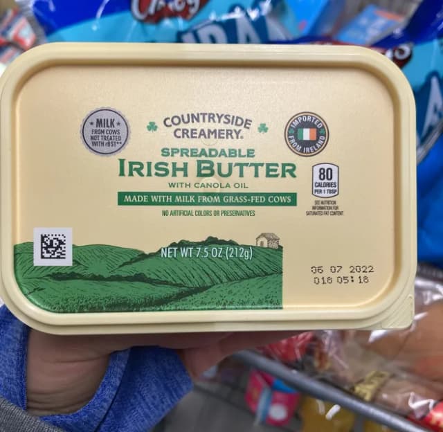 Is it Gluten Free? Countryside Creamery Spreadable Irish Butter