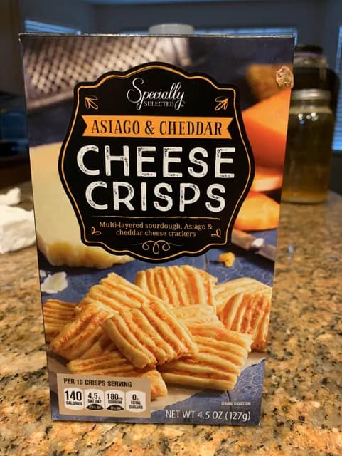 Is it Soy Free? Specially Selected Asiago & Cheddar Cheese Crisps