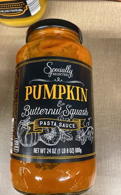 Is it Egg Free? Specially Selected Pumpkin & Butternut Squash Pasta Sauce