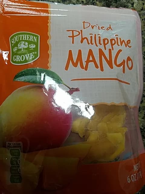 Is it Soy Free? Southern Grove Dried Philippine Mango