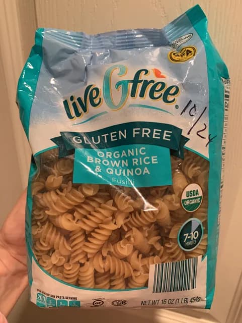 Is it Vegetarian? Livegfree Gluten Free Organic Brown Rice & Quinoa Fusilli