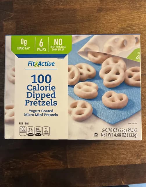 Is it Egg Free? Fit & Active 100 Calorie Yogurt Coated Dipped Pretzels