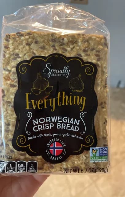 Is it Soy Free? Specially Selected Everything Norwegian Crisp Bread