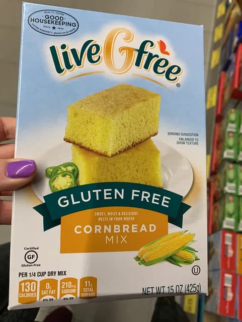 Is it Soy Free? Livegfree Gluten Free Cornbread Mix