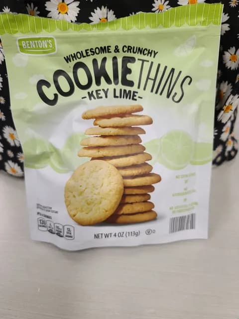 Is it Egg Free? Benton's Key Lime Cookie Thins