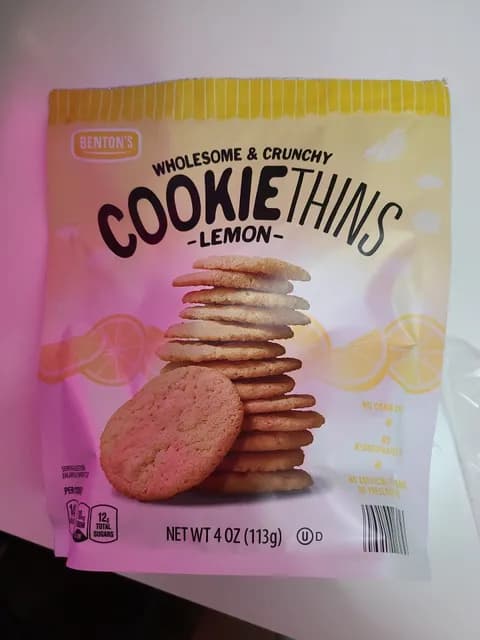 Is it Soy Free? Benton's Wholesome & Crunchy Lemon Cookie Thins