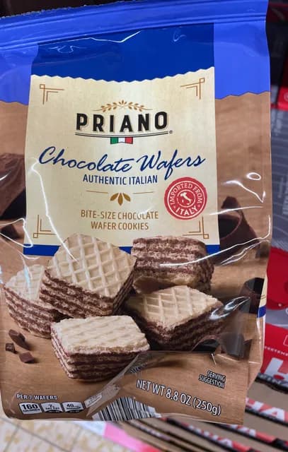 Is it Egg Free? Priano Chocolate Wafers