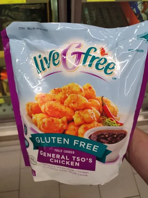 Is it Egg Free? Livegfree Gluten Free General Tso's Chicken