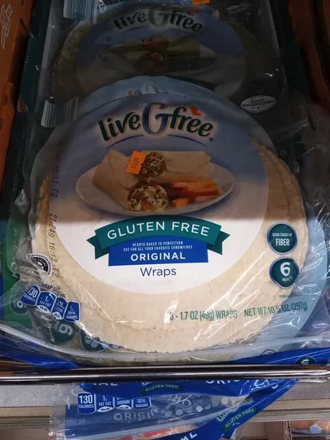 Is it Soy Free? Livegfree Gluten Free Original Wraps