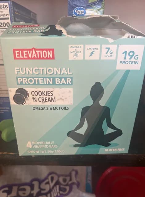 Is it Soy Free? Elevation Cookies 'n Cream Functional Protein Bar