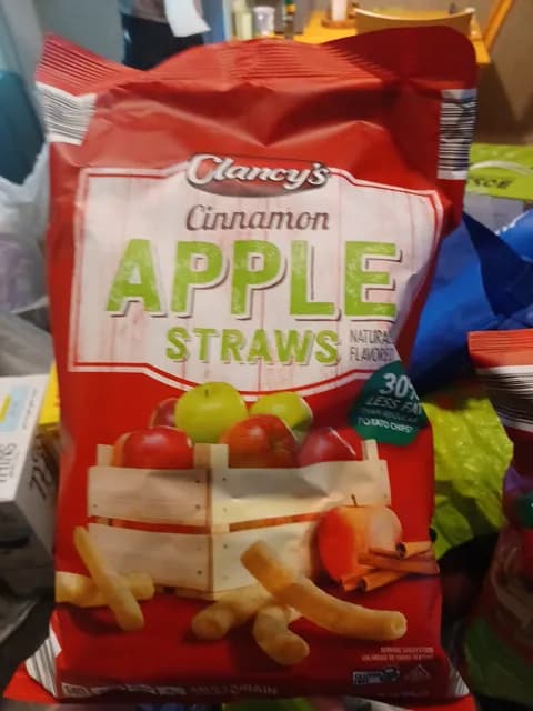 Is it Egg Free? Clancy's Cinnamon Apple Straws