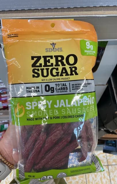 Is it Soy Free? Simms Zero Sugar Spicy Jalapeño Smoked Sausages