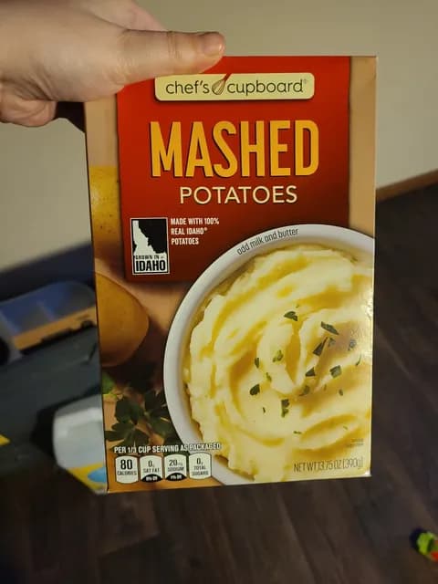 Is it Egg Free? Chef's Cupboard Mashed Potatoes