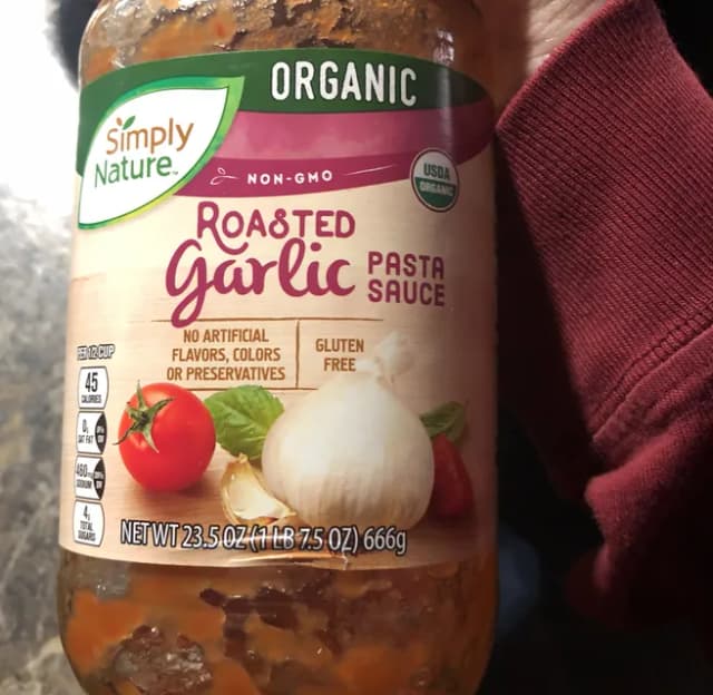 Is it Gelatin free? Simply Nature Organic Non-gmo Roasted Garlic Pasta Sauce