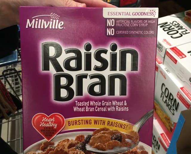 Is it Egg Free? Millville Raisin Bran