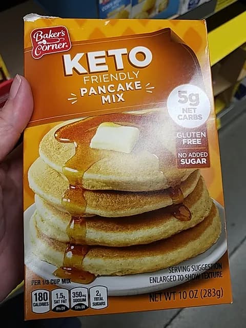 Is it Egg Free? Baker's Corner Keto Friendly Pancake Mix