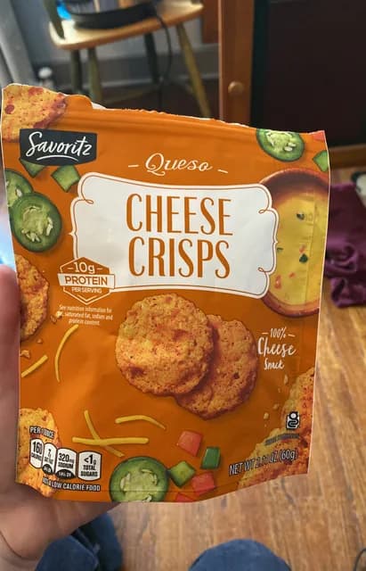 Is it Egg Free? Savoritz Queso Cheese Crisps